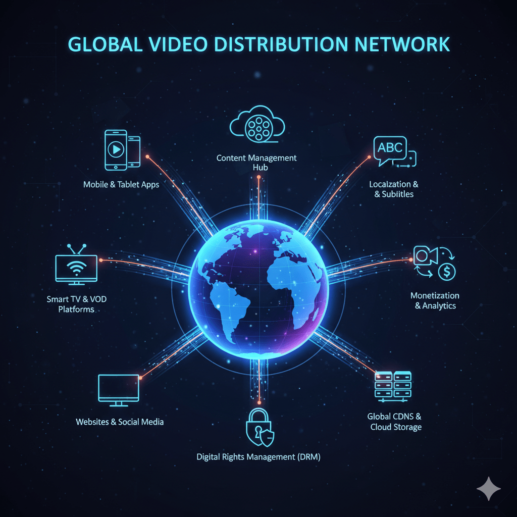 How Video Distribution Services Boost Global Reach