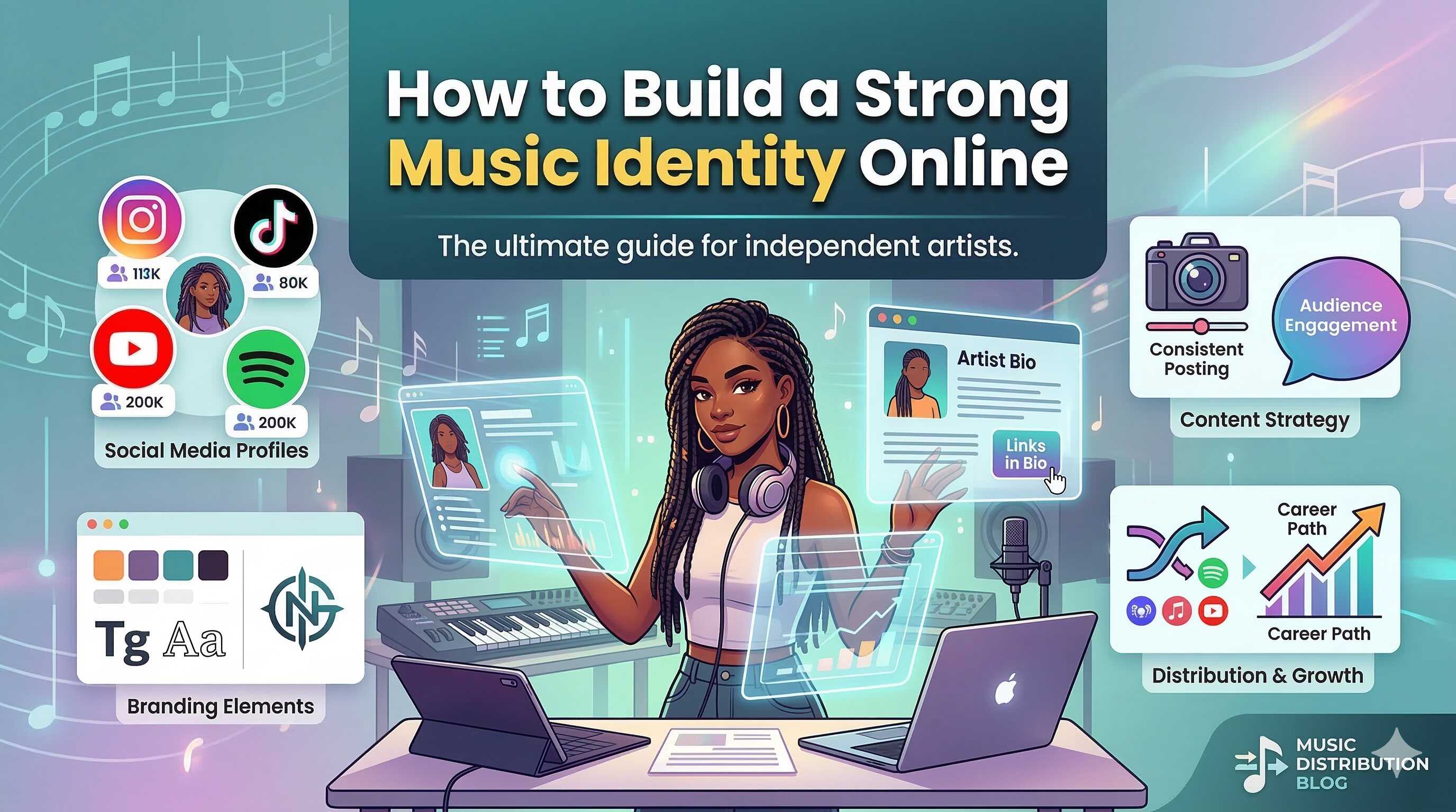 How to Build a Strong Music Identity Online